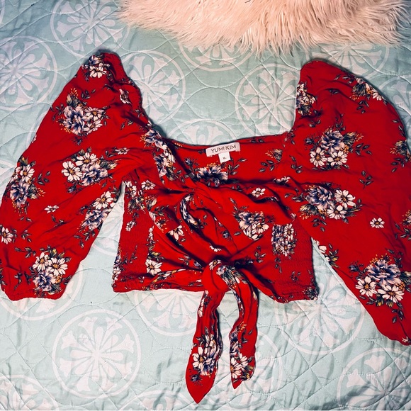 NWOT Yumi Kim Crop Top - Picture 2 of 4